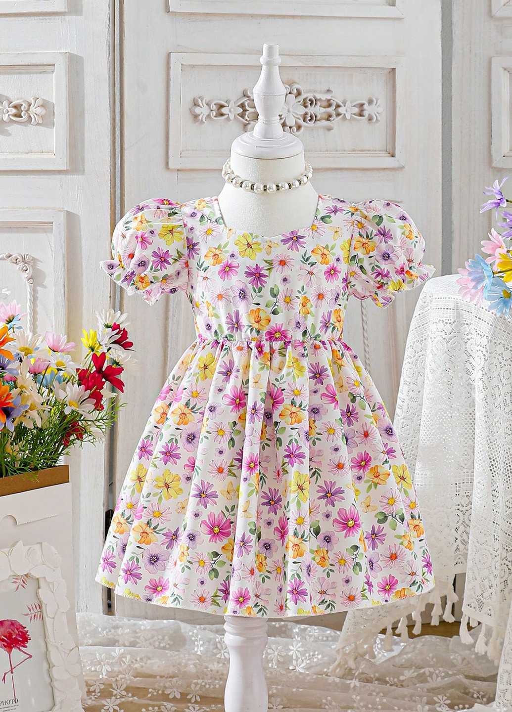 Комбінована сукня SHEIN (330764353)