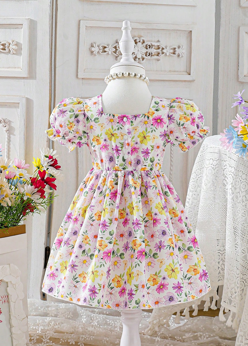 Комбінована сукня SHEIN (330764353)