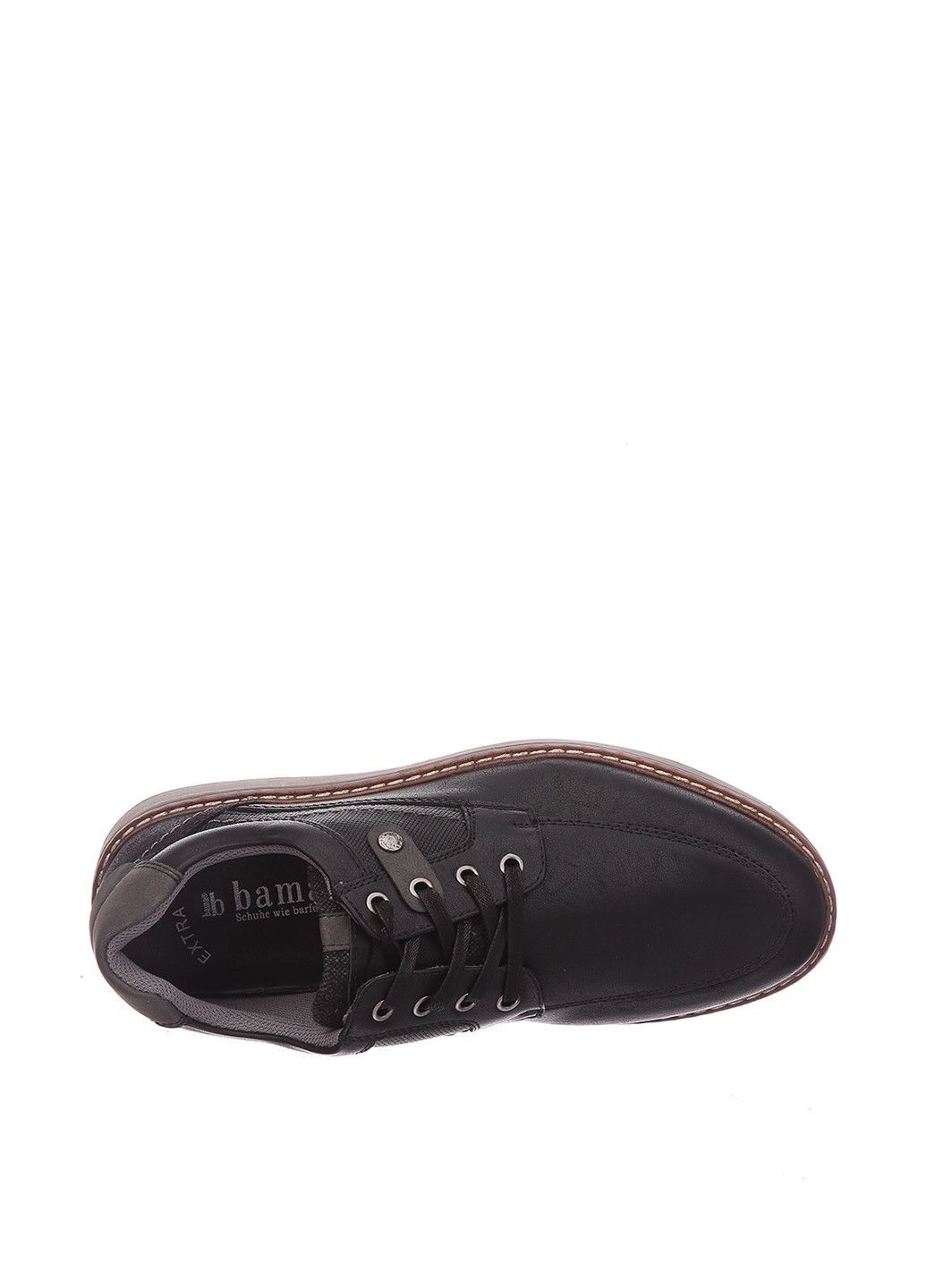 Черные кэжуал туфли Bama на шнурках