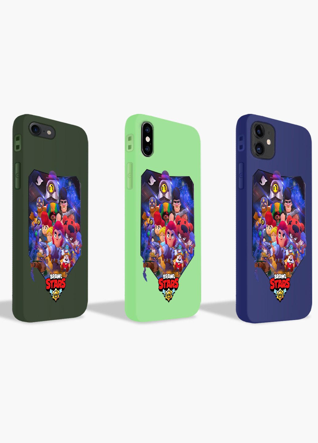 Чехол силиконовый Apple Iphone 8 Бравл Старс (Brawl Stars) (6151-1003) MobiPrint (219284142)