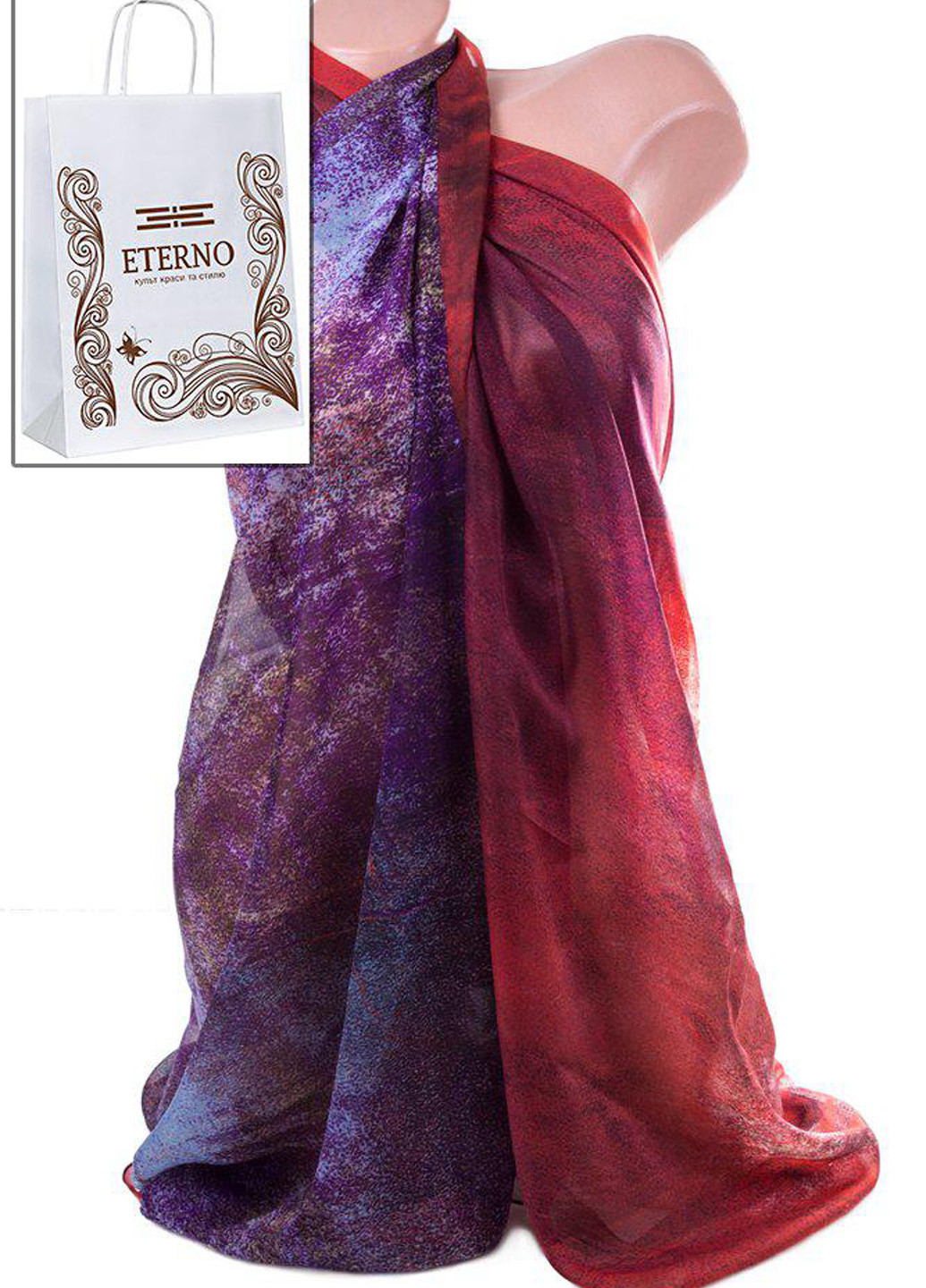 Жіночий шарф 186на100 см Eterno (205132503)