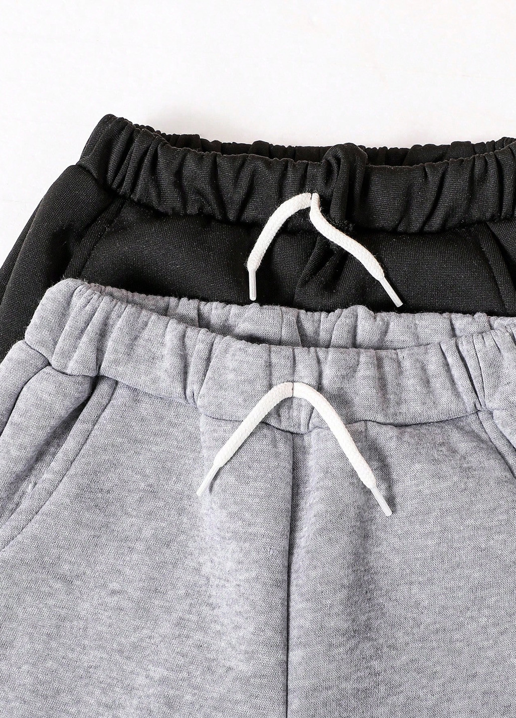 Комбинированные спортивные зимние брюки джоггеры SHEIN