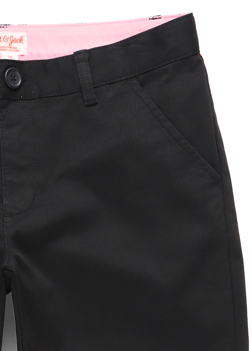 Черные кэжуал демисезонные брюки прямые Target