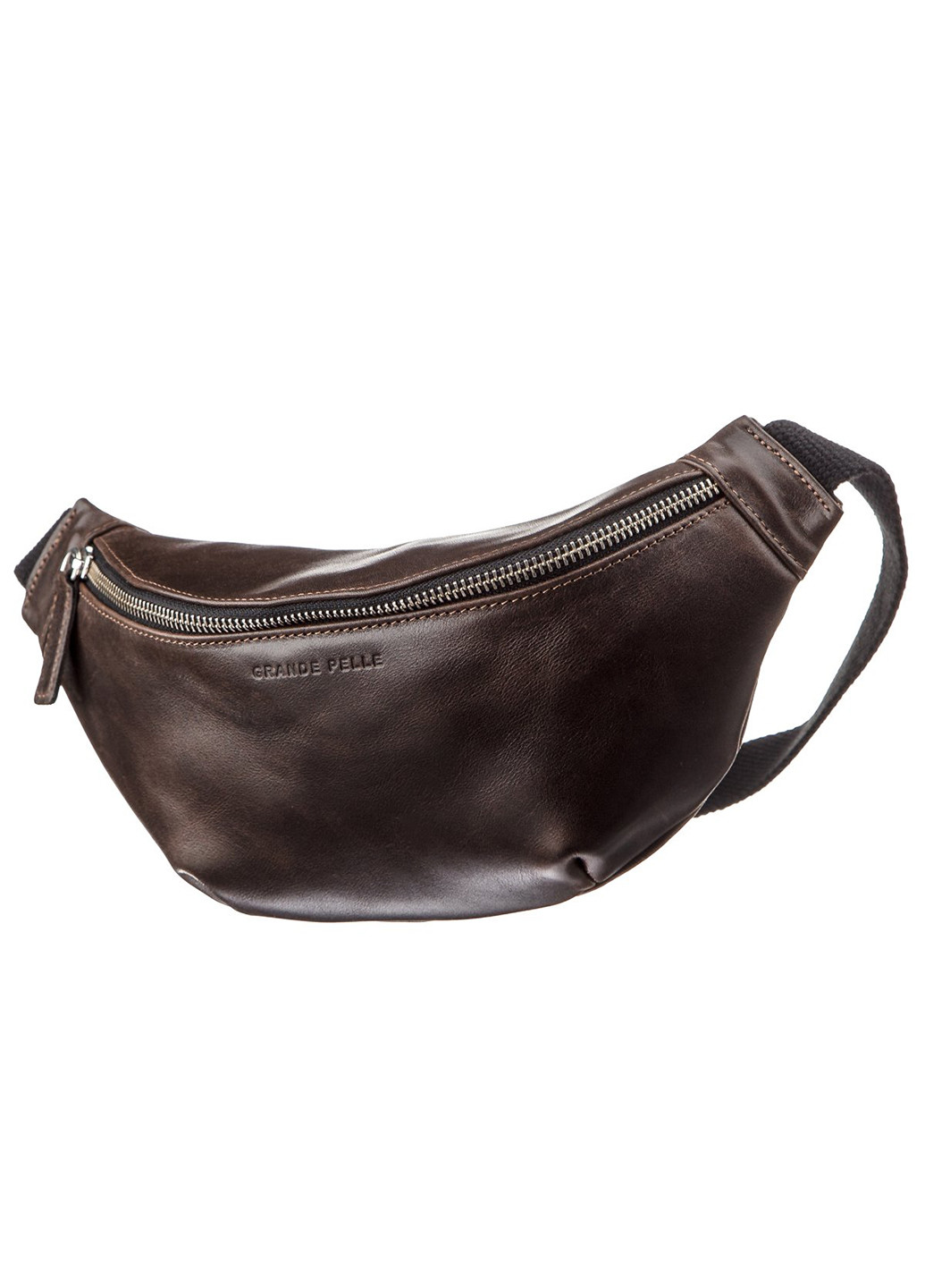 Чоловіча шкіряна сумка 22х13х7 см Grande Pelle (252126962)