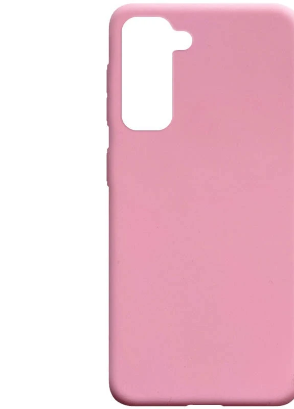 Силіконовий чохол Candy для Samsung Galaxy S21 + Рожевий (is_00000041908_11) Epik (238479999)