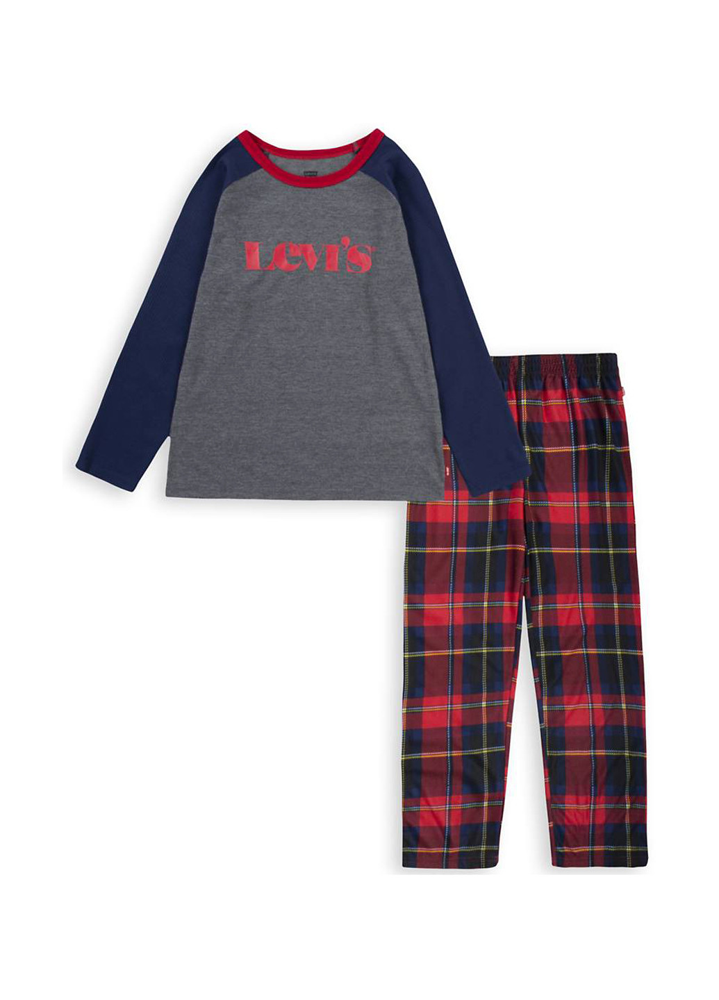 Комбинированная всесезон пижама (реглан, брюки) реглан + брюки Levi's
