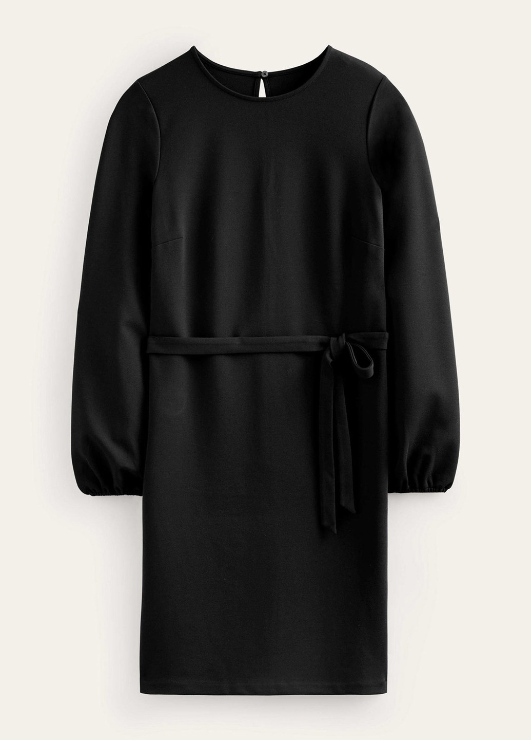 Черное кэжуал, вечернее платье футляр Boden однотонное