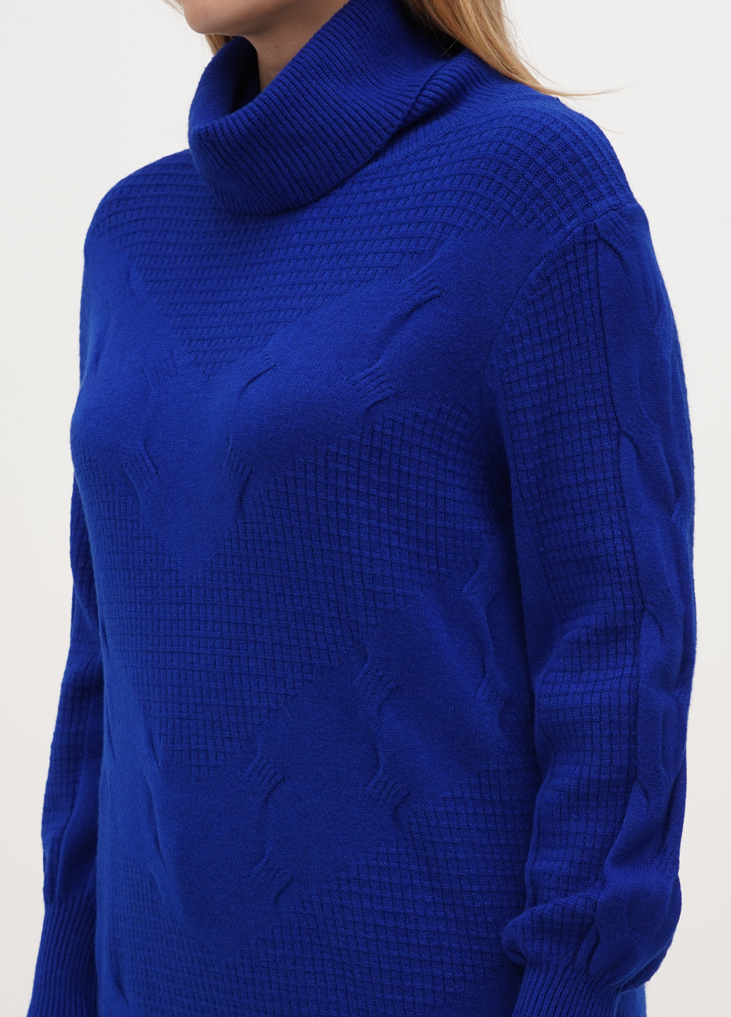 Синий демисезонный свитер Anne