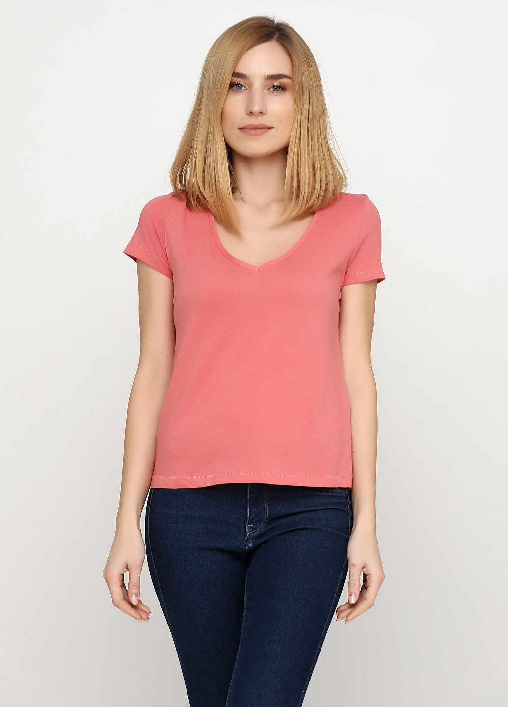 Рожева літня футболка Terranova