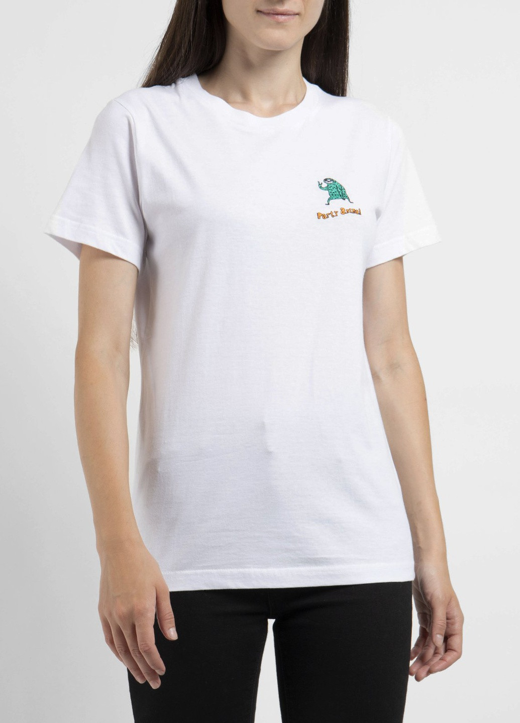 Белая футболка с вышивкой Ko Samui - (250382489)