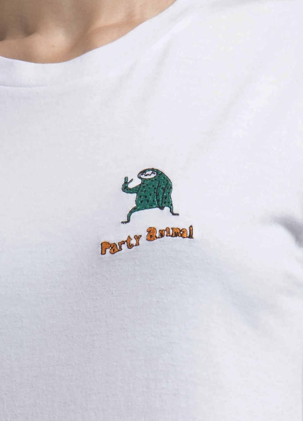 Белая футболка с вышивкой Ko Samui - (250382489)