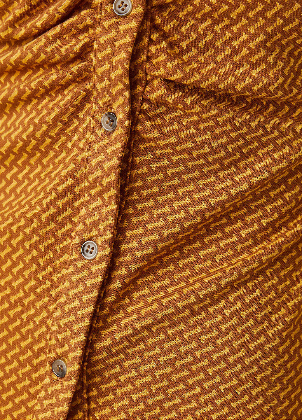 Коричневая блуза KOTON