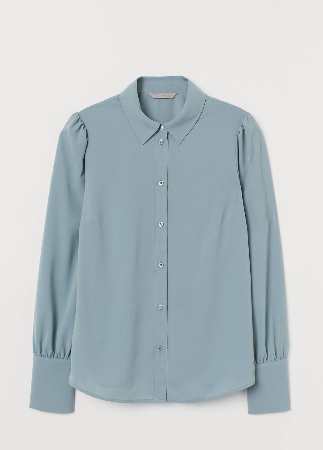 Бирюзовая летняя блуза H&M