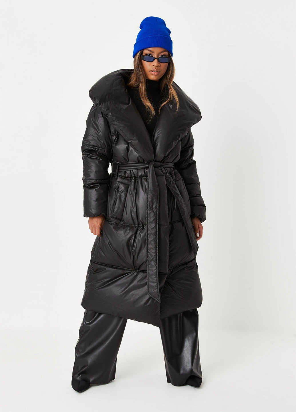 Черный зимний Пуховик Missguided