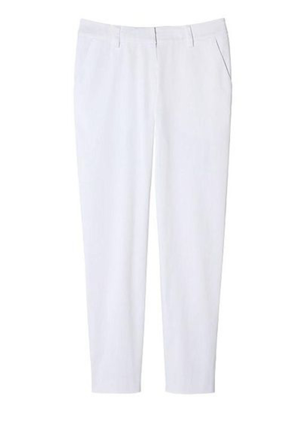 Белые кэжуал летние зауженные брюки Signature Collection