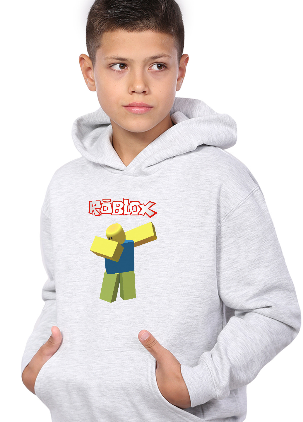 Худи для мальчика Роблокс (Roblox) Кенгуру детский (9298-1707) MobiPrint (219027804)