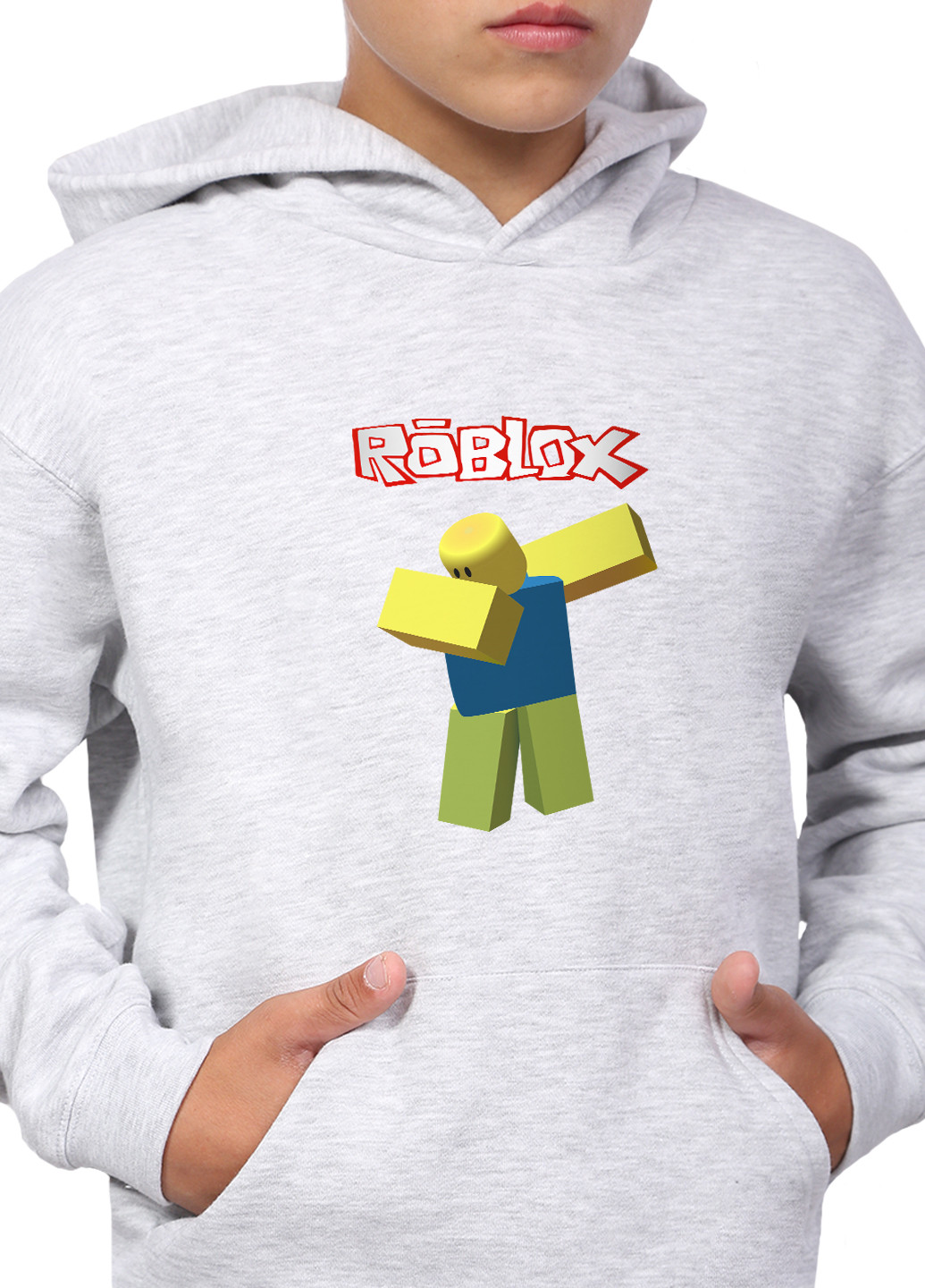 Худи для мальчика Роблокс (Roblox) Кенгуру детский (9298-1707) MobiPrint (219027804)