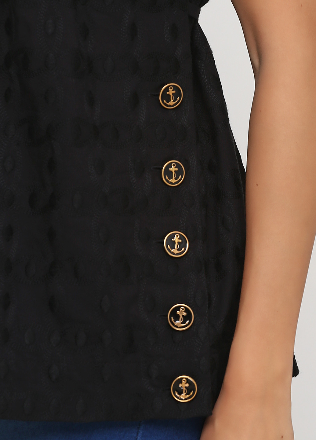 Чёрная блуза Juicy Couture