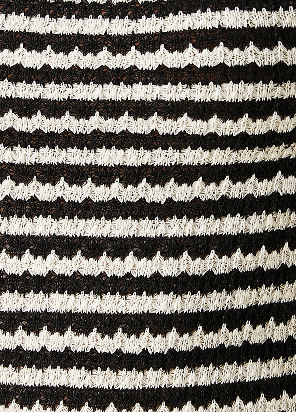 Чорно-білий кежуал сукня з відкритою спиною KOTON в смужку