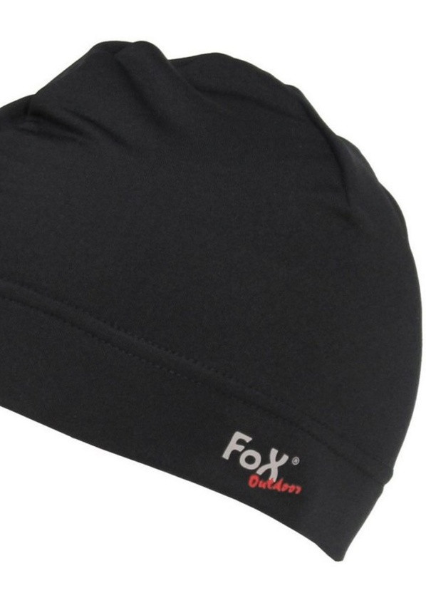 Шапка спортивная Softshell “RUN” Германия черного цвета размер S/M (10867A_S-M) Fox Outdoor (256140093)