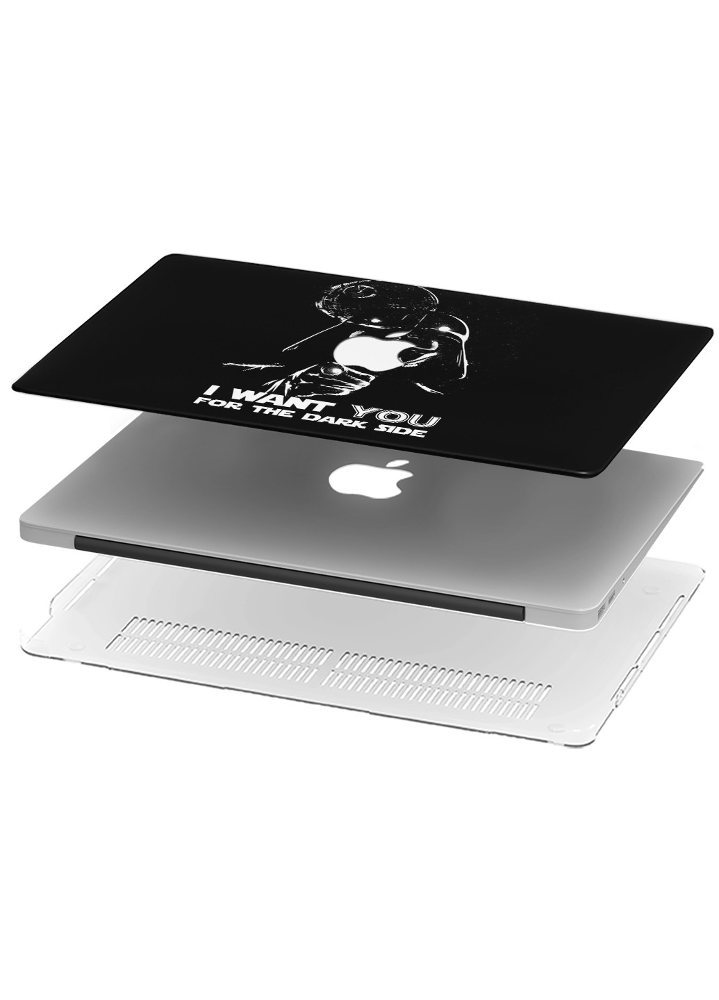 Чехол пластиковый для Apple MacBook Pro 13 A1706 / A1708 / A1989 / A2159 / A1988 Darth Vader (9648-2500) MobiPrint (218865498)