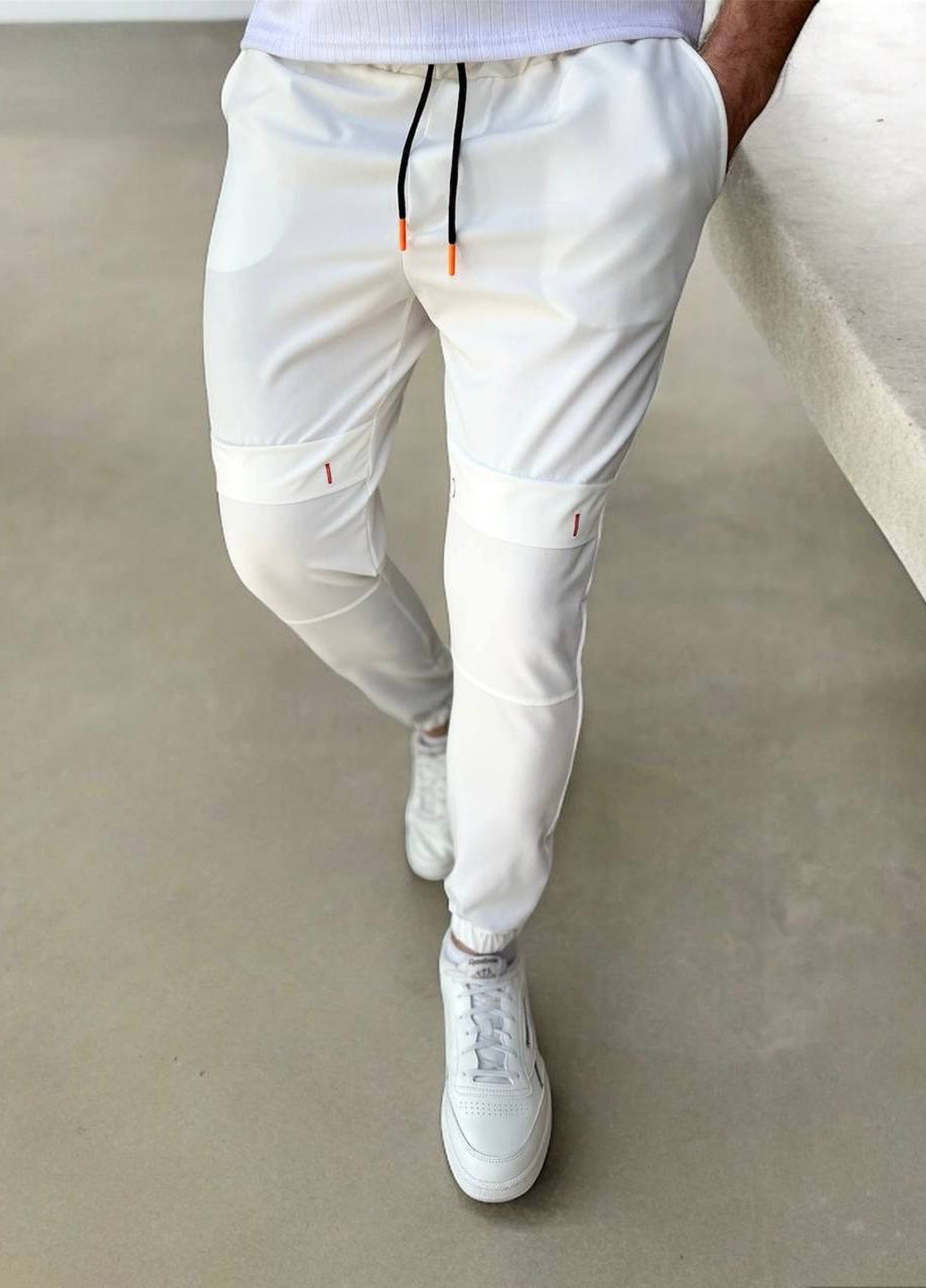 Молочные спортивные демисезонные джоггеры брюки Fashion