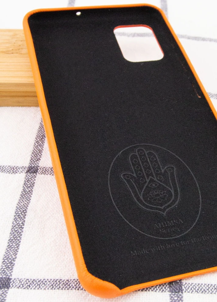 Шкіряний чохол PU Leather Case (A) для Samsung Galaxy A31 Помаранчевий (is_00000039815_2) AHIMSA (238480687)
