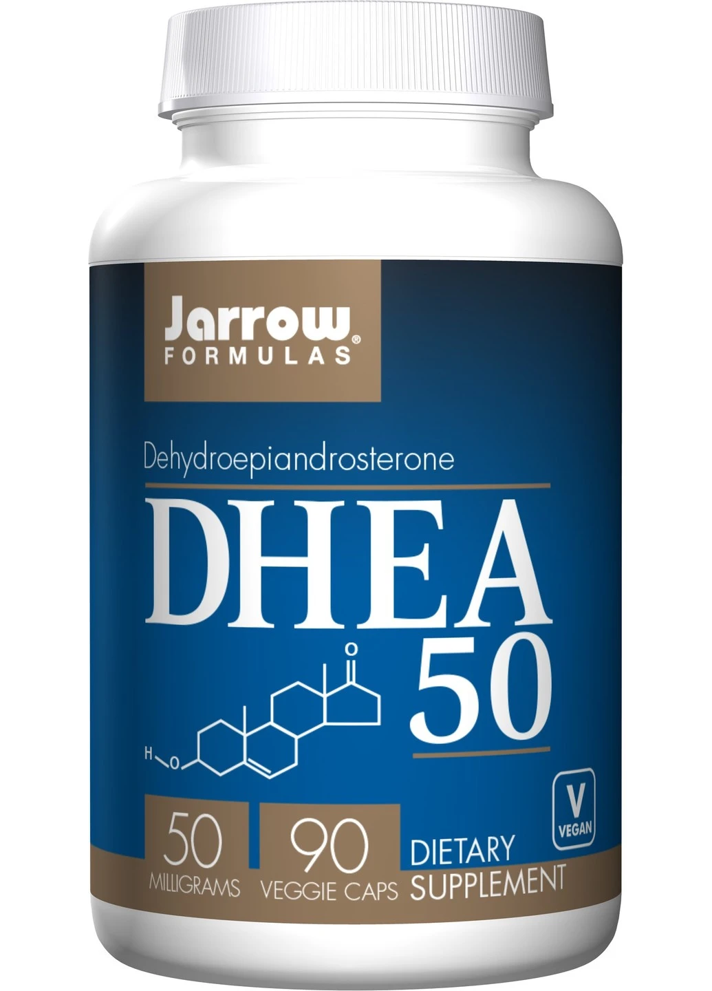 Дегідроепіандростерон 50 мг, DHEA,, 90 гелевих капсул Jarrow Formulas (255407525)
