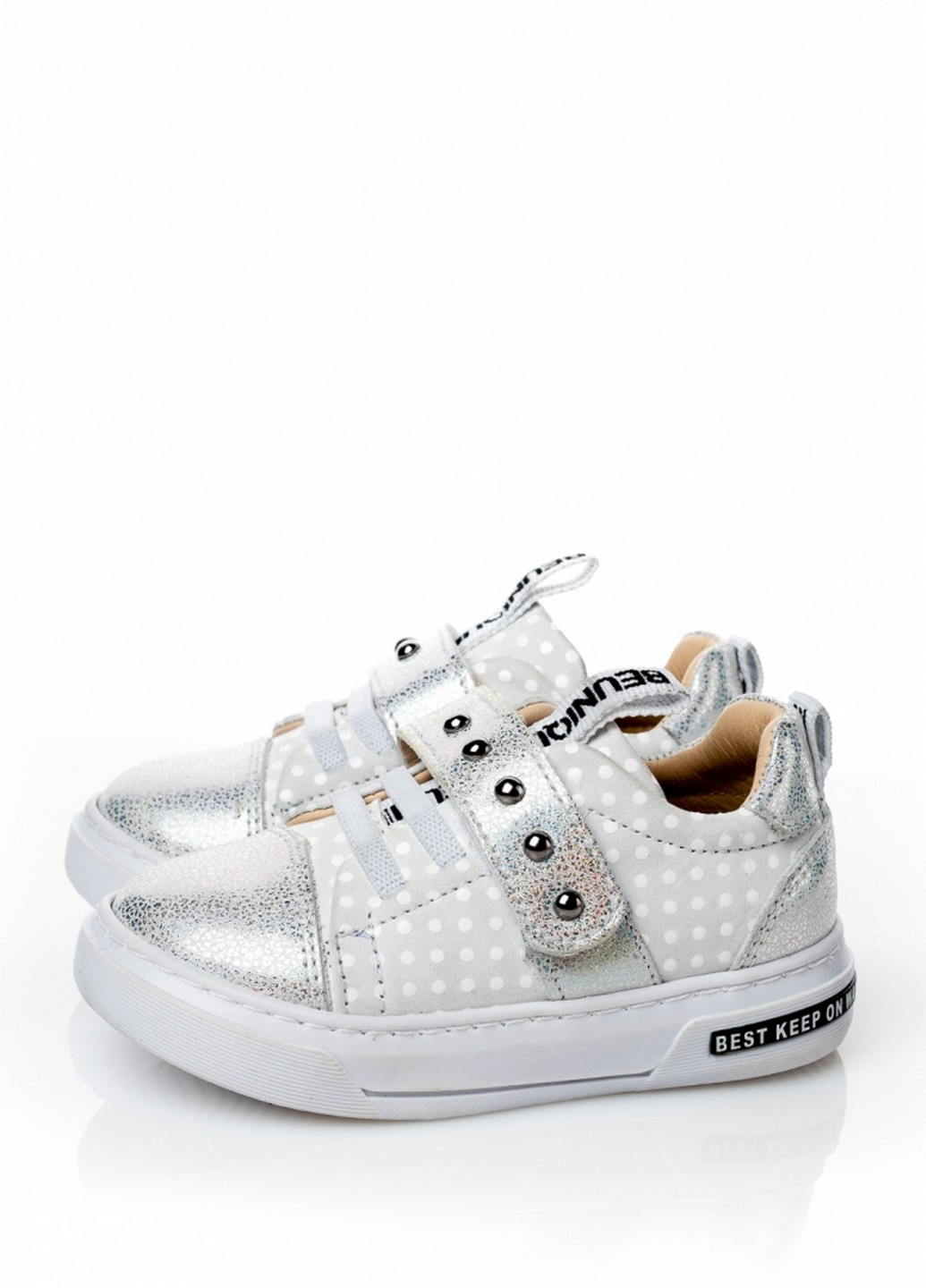 Срібні осінні кросівки для дівчинки Tutubi