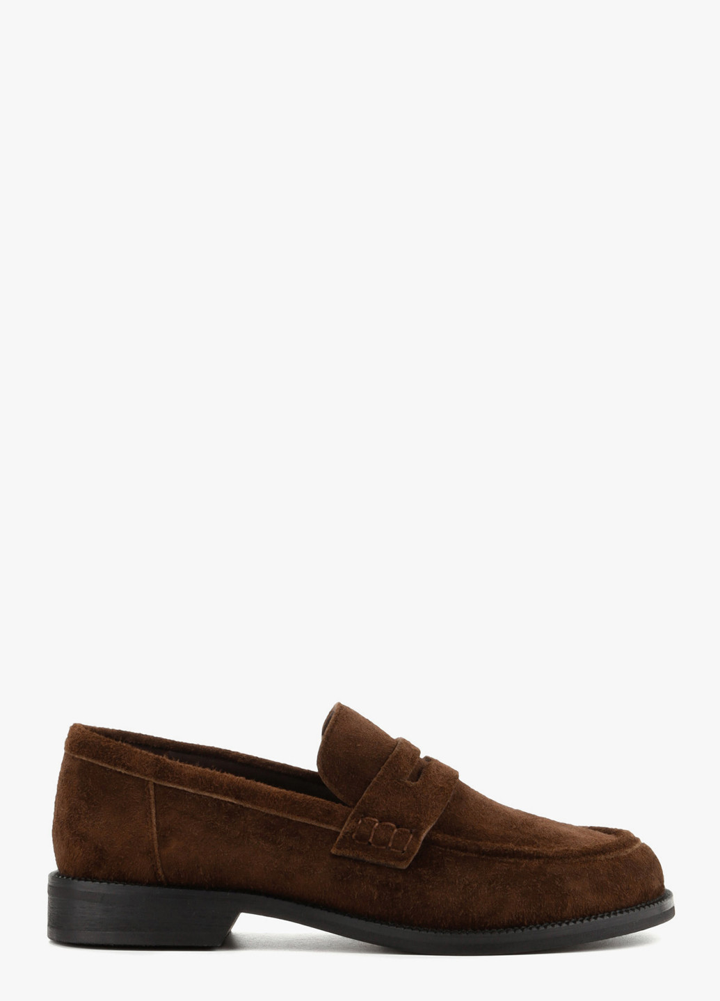 Le'BERDES Туфли лоферы коричневый з натуральная замша, украина — демисезон (370451928)