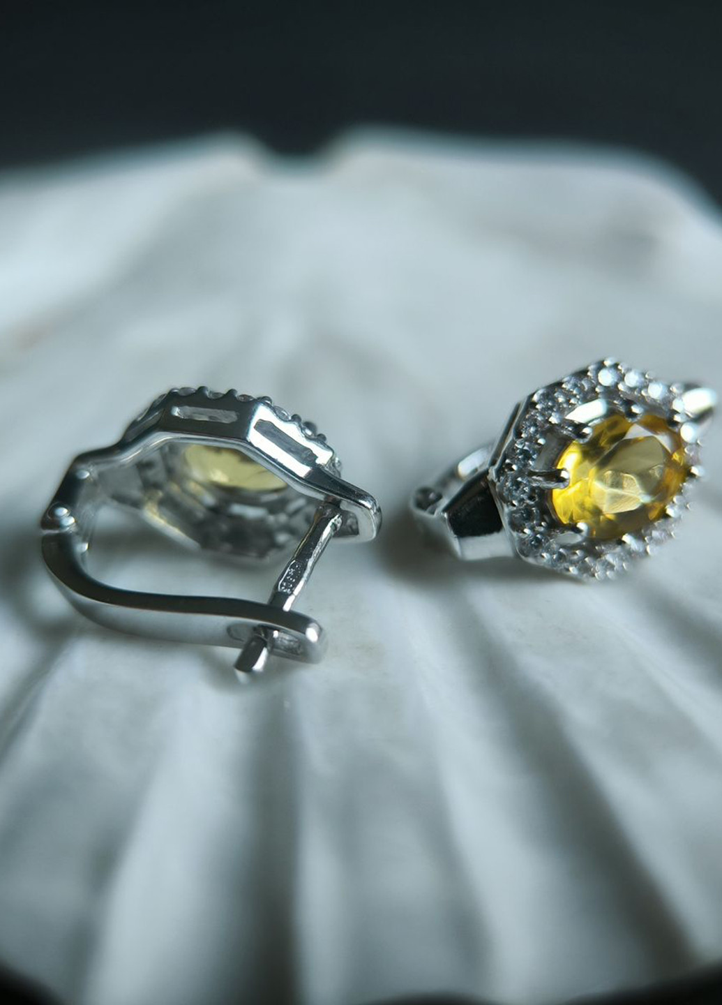 Серьги Silver Flame (354214452)