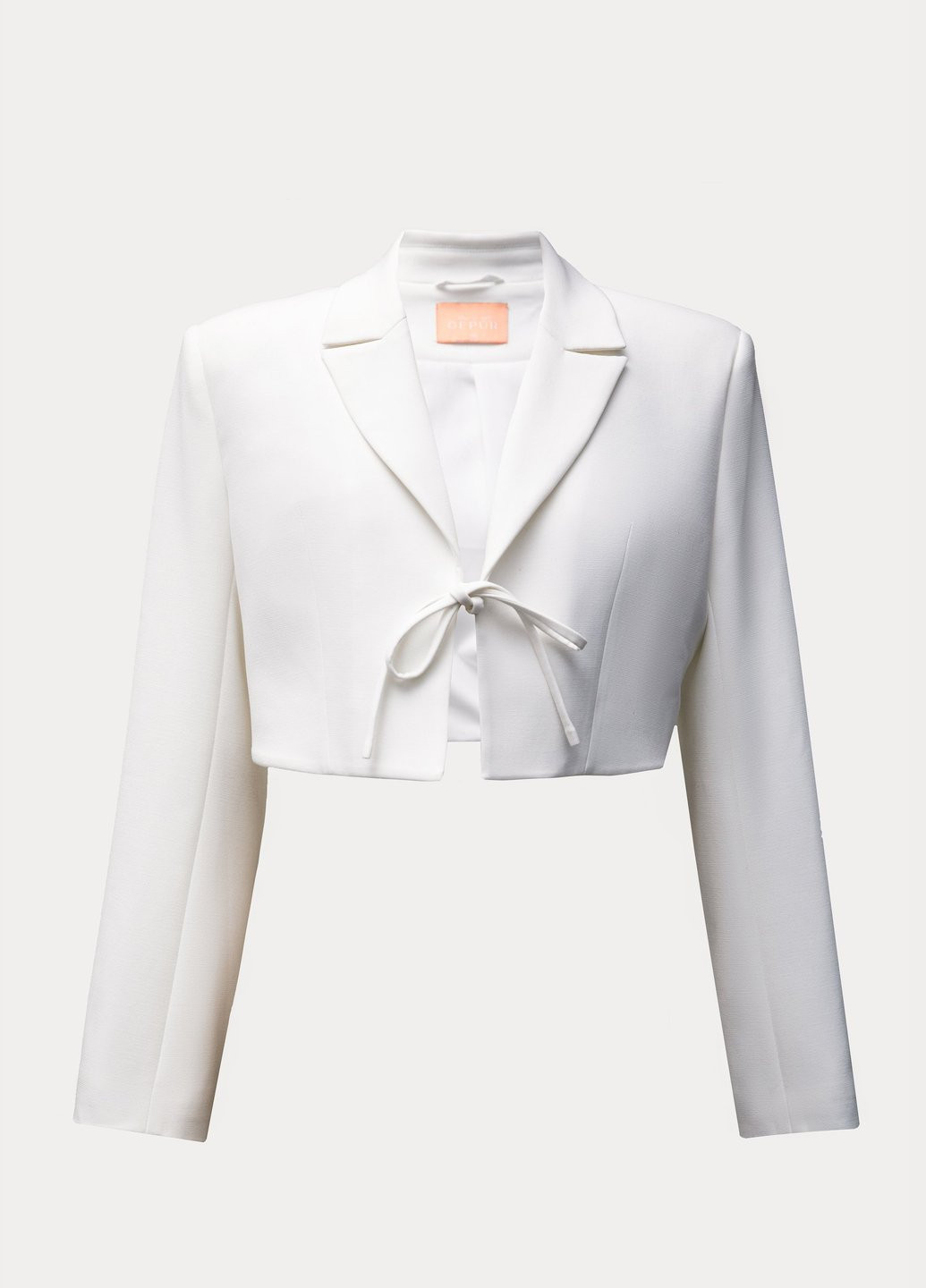 Молочний літній комплект (жакет, ліф) Gepur