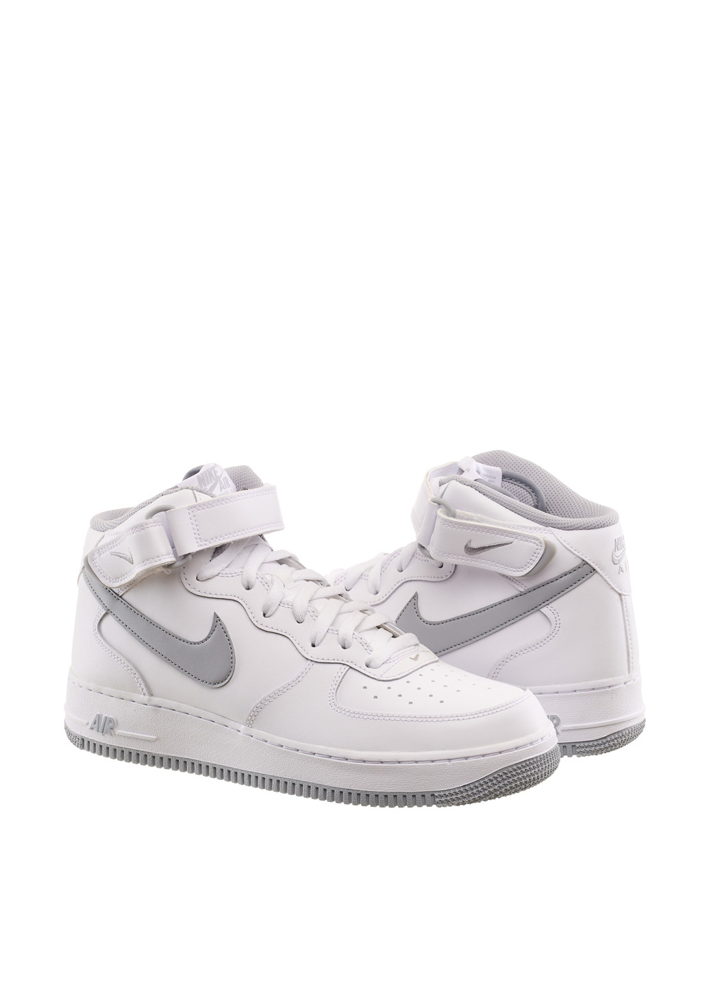 Белые демисезонные кроссовки dv0806-100 Nike Air Force 1 Mid '07