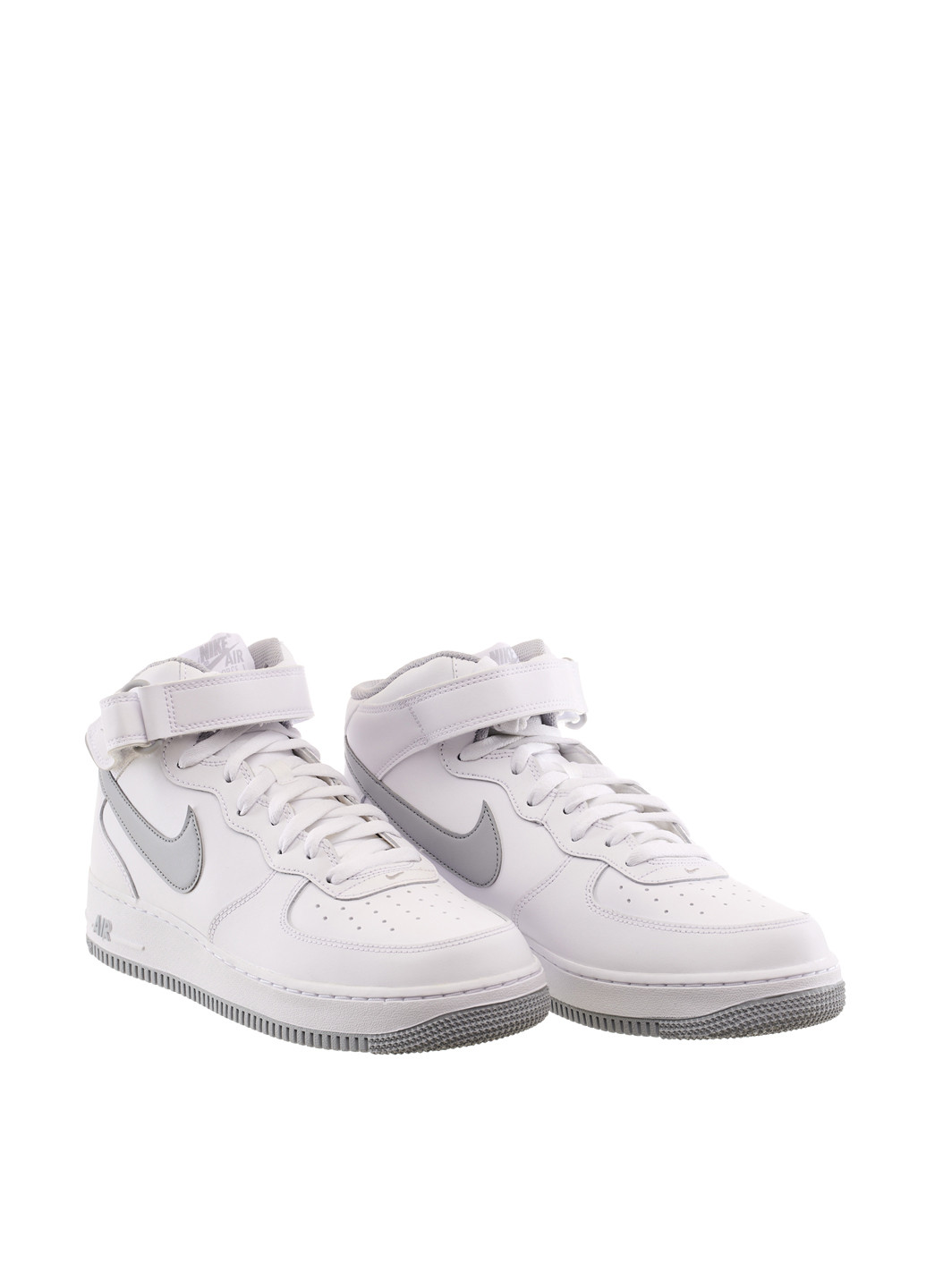 Белые демисезонные кроссовки dv0806-100 Nike Air Force 1 Mid '07
