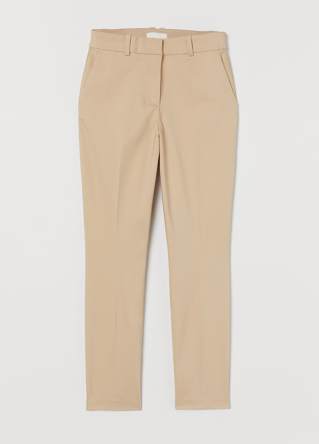 Бежевые повседневный, классические демисезонные классические брюки H&M