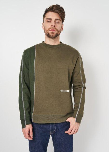 Хакі світшот,хакі, Mennace (254770084)