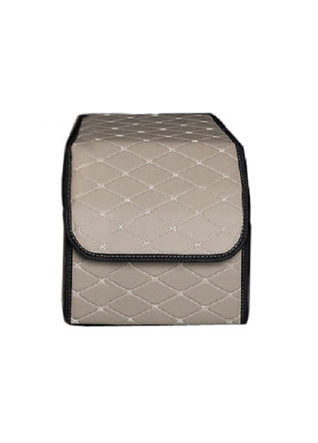 Складний органайзер автомобільний з екошкіри з кришкою сумка в багажник автомобіля авто 30х30х30 см (72658-Нов) Francesco Marconi (252175972)