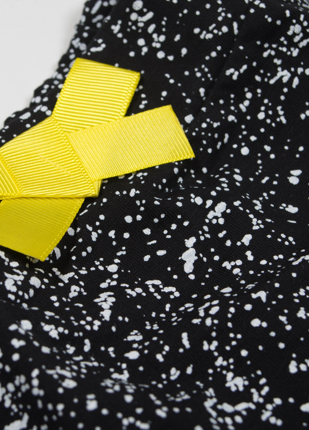 Черная кэжуал с абстрактным узором юбка TOM DU клешированная