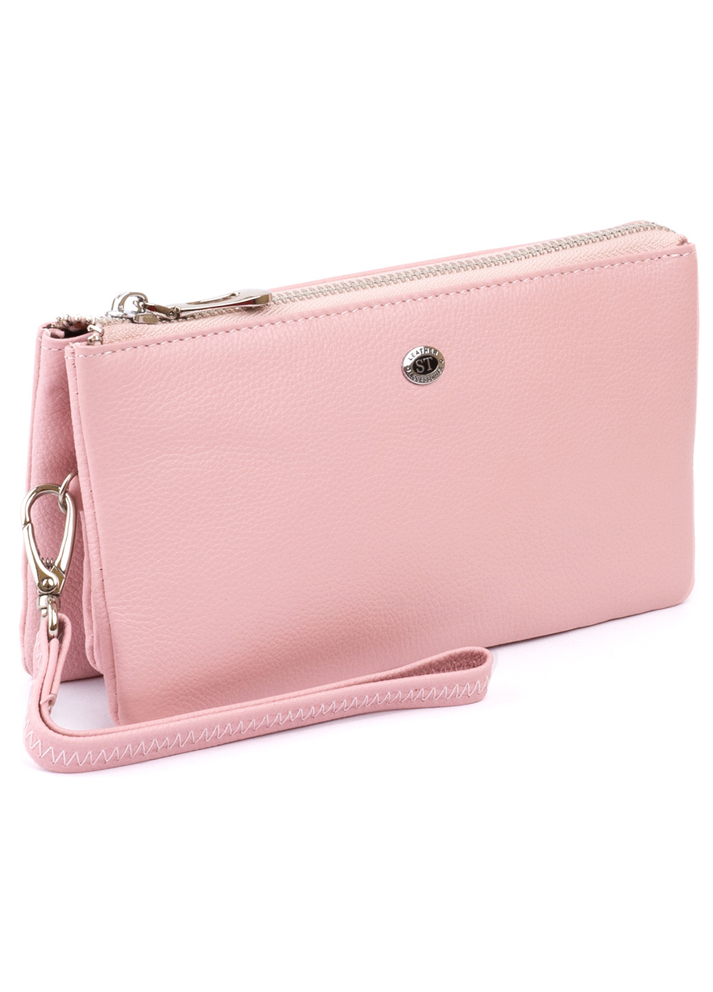 Женский кожаный кошелек-клатч 19,2х10х2 см st leather (252132066)
