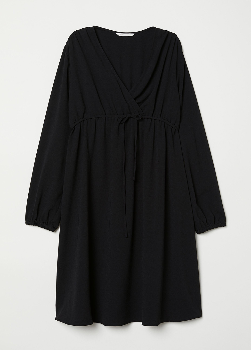 Чорна кежуал сукня для годуючих на запах H&M однотонна