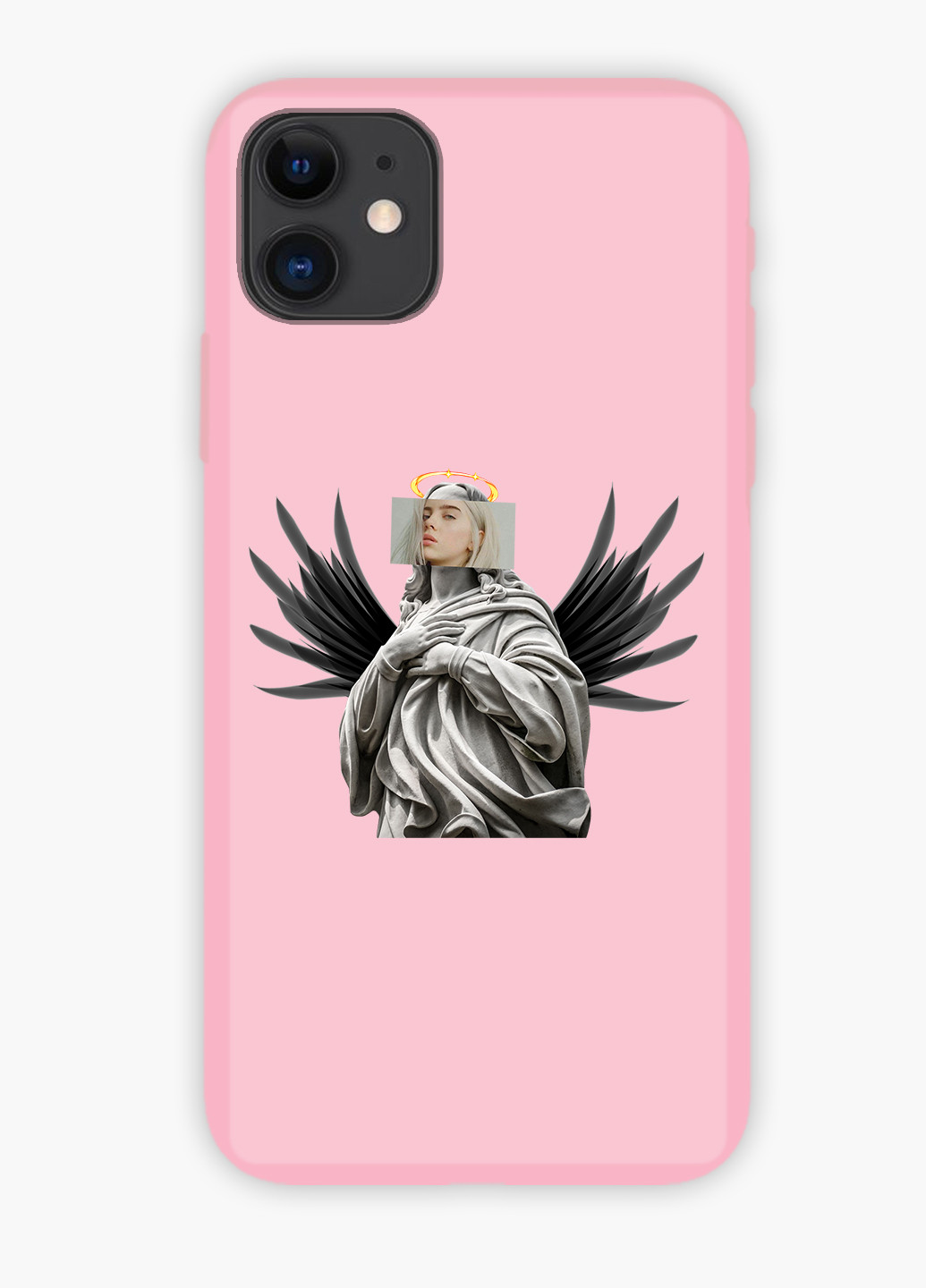 Чохол силіконовий Apple Iphone Xr Біллі Айлиш Ренесанс (Billie Eilish Renaissance) Білий (8225-1205) MobiPrint (219356142)