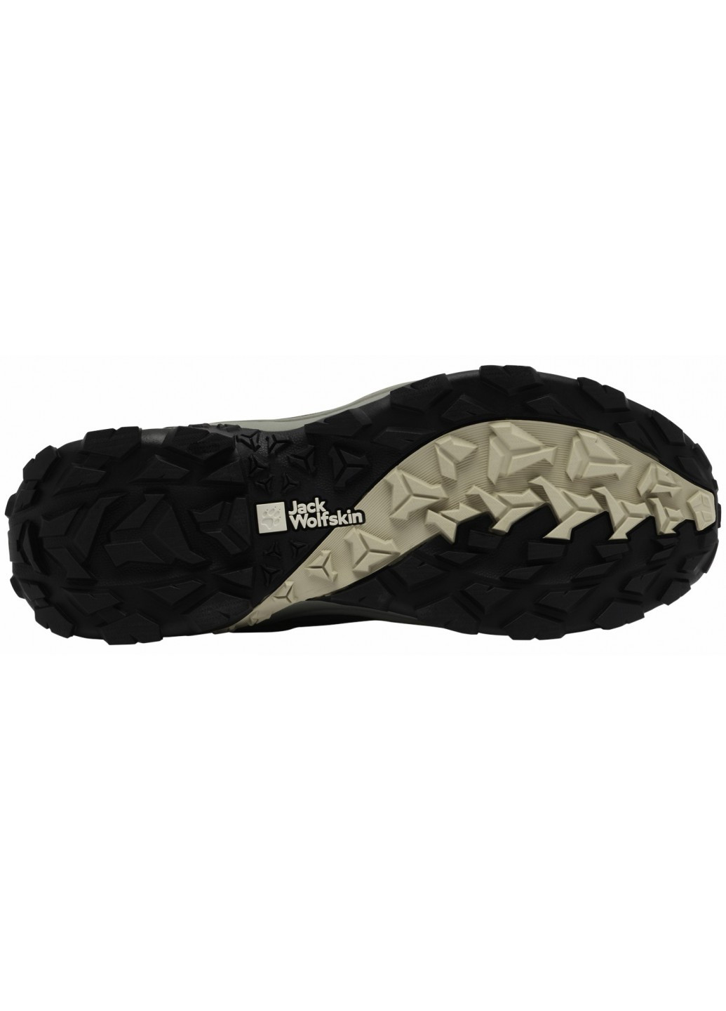 Коричневые осенние ботинки хайкеры Jack Wolfskin