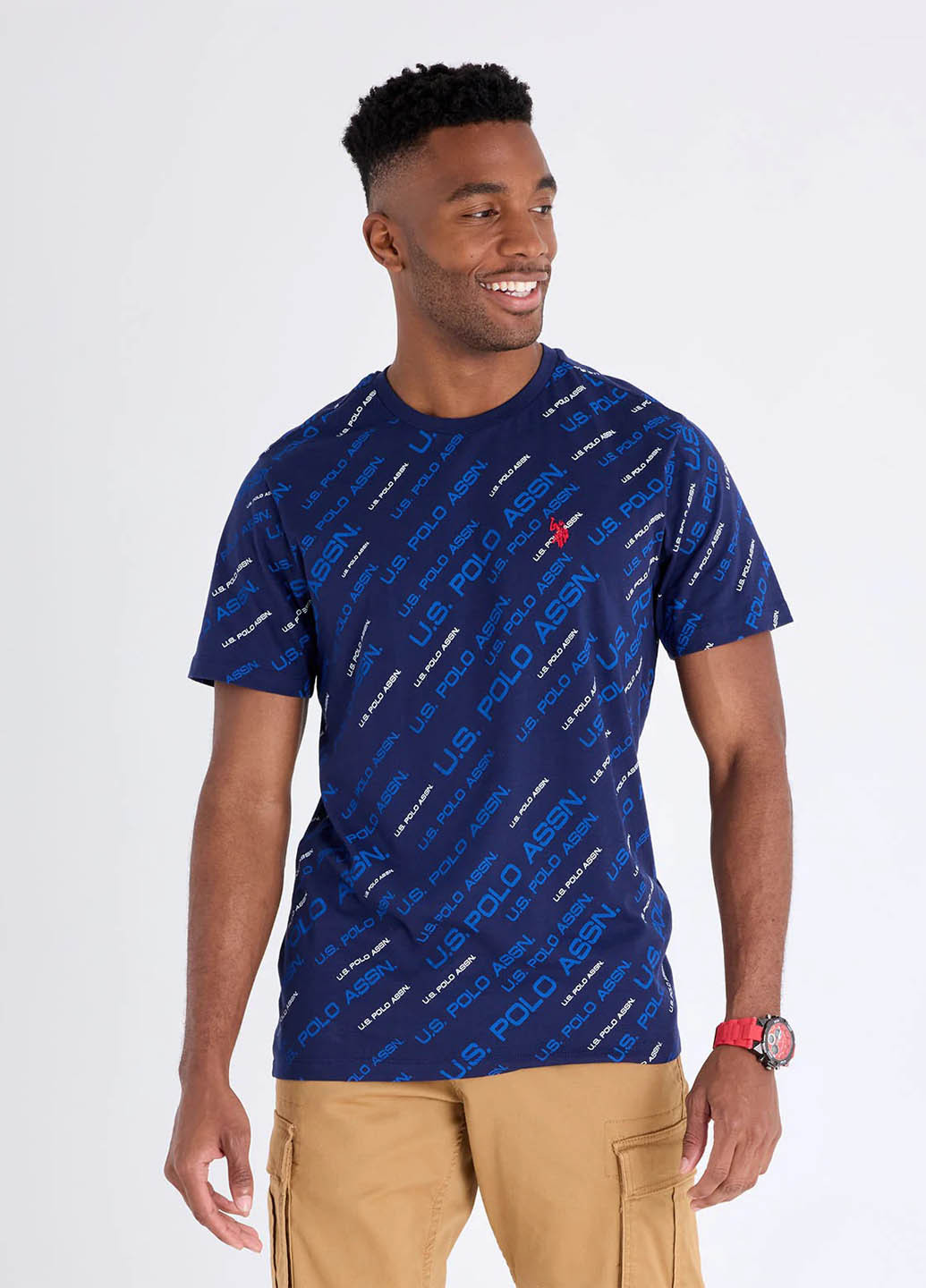 Синяя футболка U.S. Polo Assn.