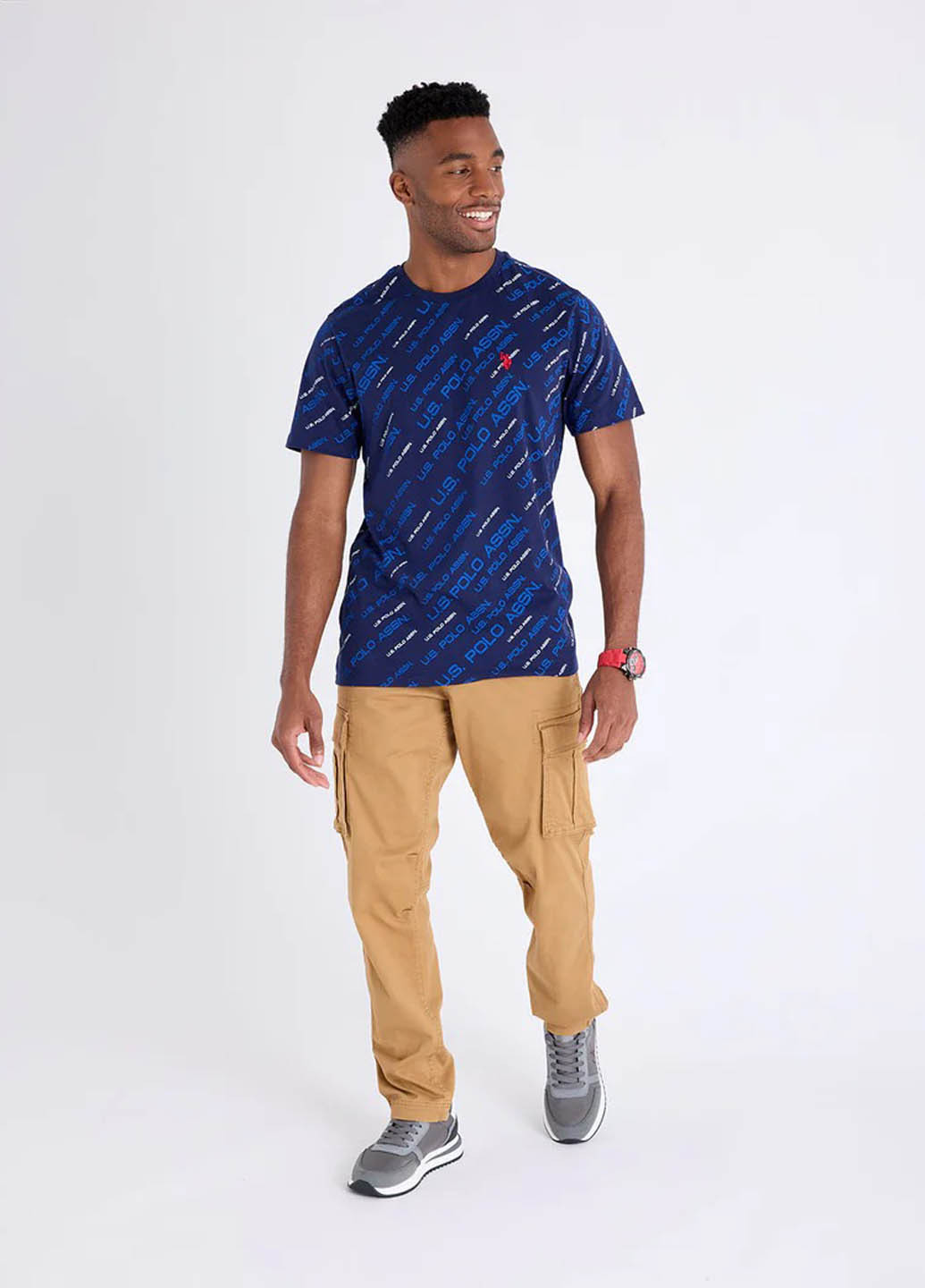 Синяя футболка U.S. Polo Assn.