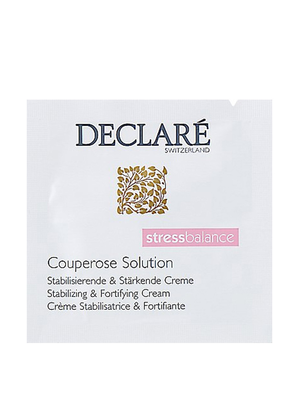 Антикуперозный крем для лица Stress Balance Couperose Solution Stabilizing & Fortifying Cream (пробник) 3 мл Declare (88101636)