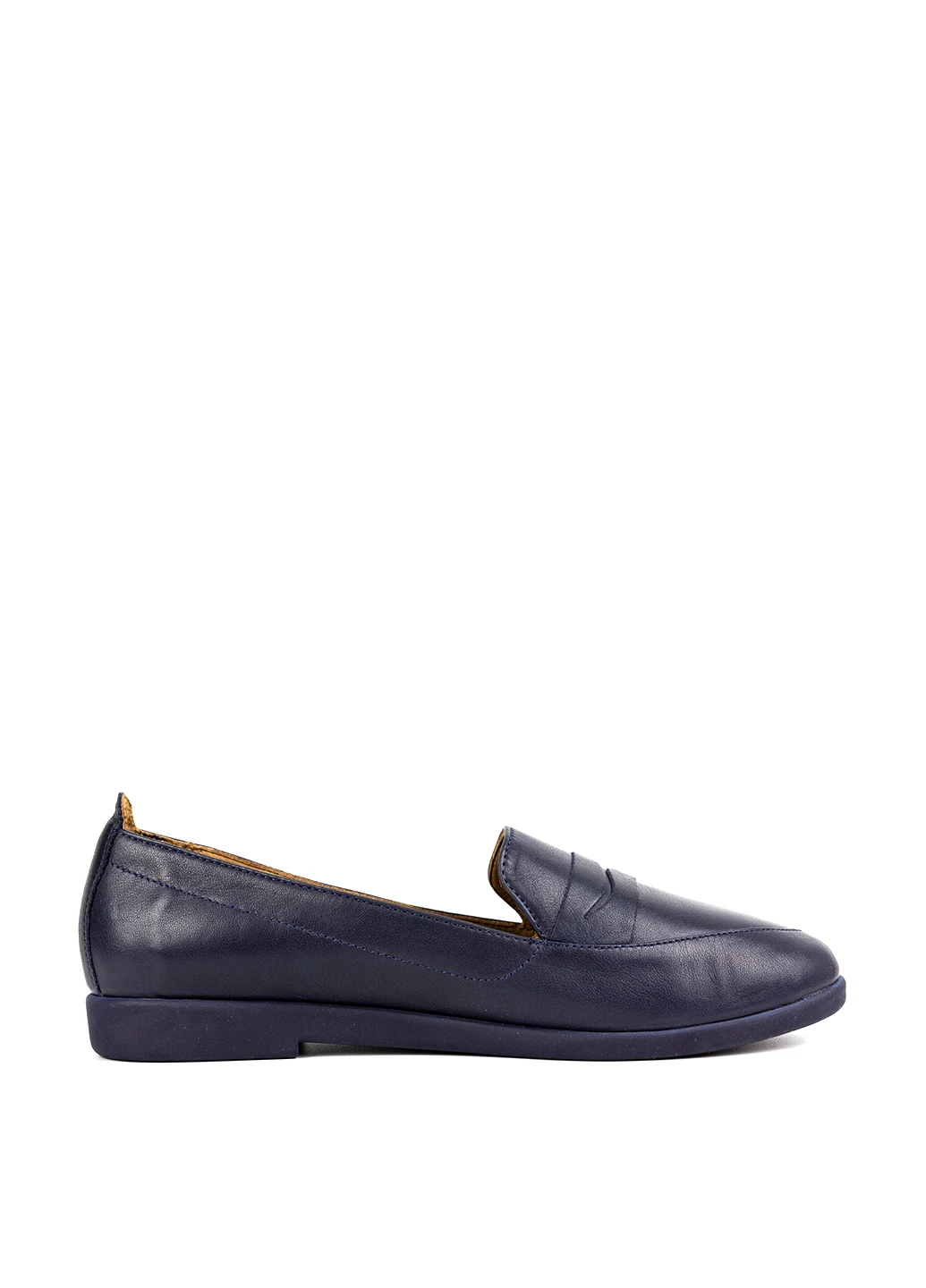 Heya Shoes Туфлі лофери синій з натуральна шкіра, туреччина — демісезон (183199524)