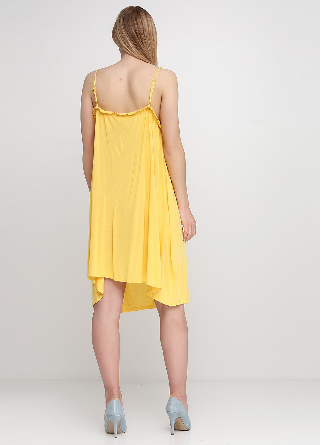 Жовтий кежуал плаття, сукня H&M