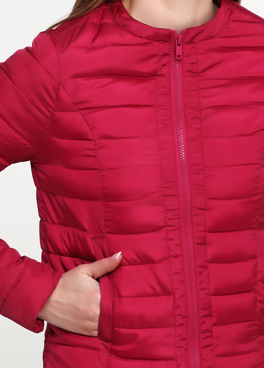 Червона демісезонна куртка Silvian Heach