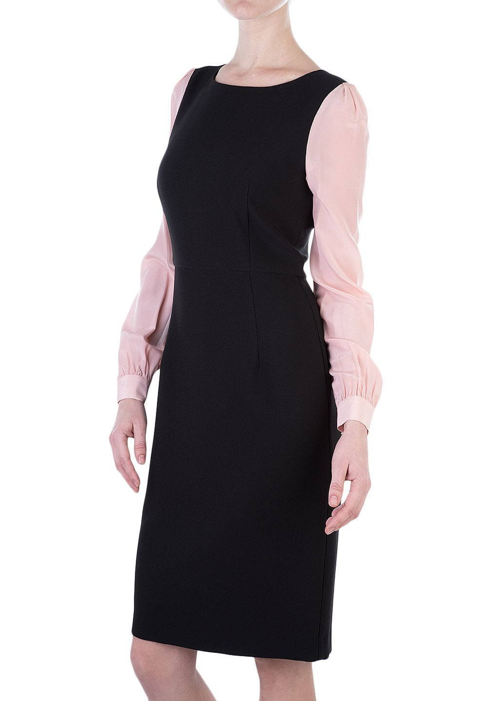 Черное кэжуал платье Emporio Armani