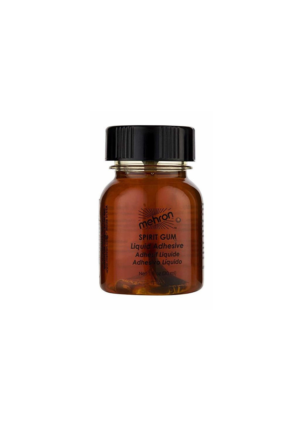 Сандарачный матовый клей Matte Spirit Gum w/Brush, 30 мл Mehron (205593366)